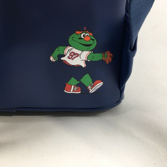 Loungefly MLB Boston Red Sox Wally The Green Monster Mini Backpack, 9\